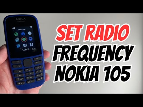 How to Set Radio Frequency on Nokia 105