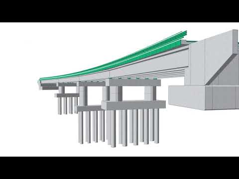Completing the Bridge Structure | Precast Girder Bridges Workflow - Allplan Bridge