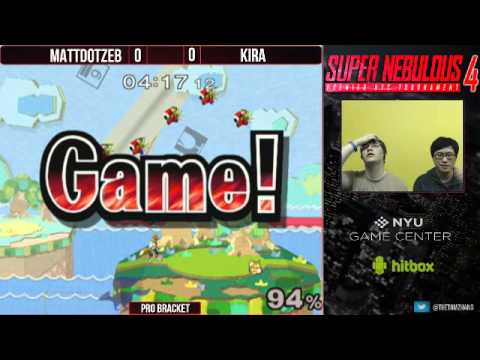 Super Nebulous 4 Local Recording - MattDotZeb (Falco) vs Kira (Fox)