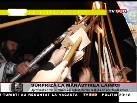 surpriza la manastirea lainici