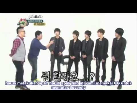 120314 FTIsland - Weekly Idol part 1/3 (Indonesian Sub)