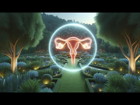Healing the Ovaries with Meditation Frequency Tone - (Increase chances of Pregnancy)