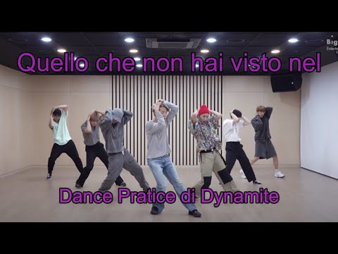 BTS - Quello che non hai visto nel Dance Pratice di Dynamite