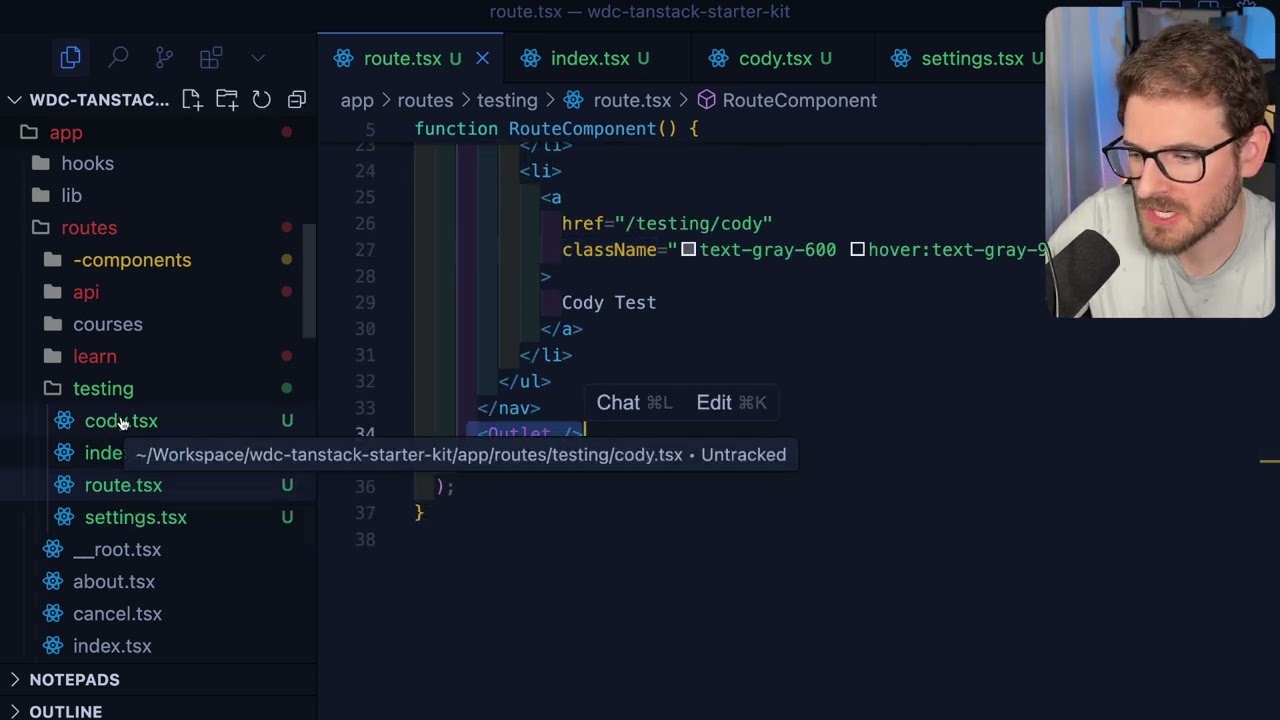 TanStack layouts are pretty nice