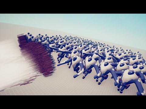 X2 BALLISTA GOD VS X30 BIG UNITY - Totally Accurate Battle Simulator TABS