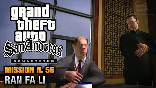 GTA San Andreas Remastered - Mission #56 - Ran Fa Li (Xbox 360 / PS3)