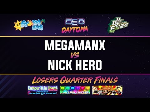 CEO 2018: MegamanX vs. Nick Hero - DDR Extreme Losers Quarter Finals
