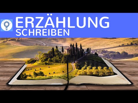 Wie schreibe ich eine Erzählung? Erzählung schreiben mit Perspektive, Dramatik, Lebendigkeit etc.