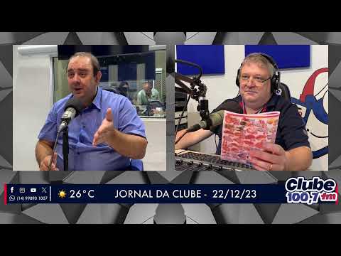 Jornal da Clube - 22/12/23 - Edição da Manhã