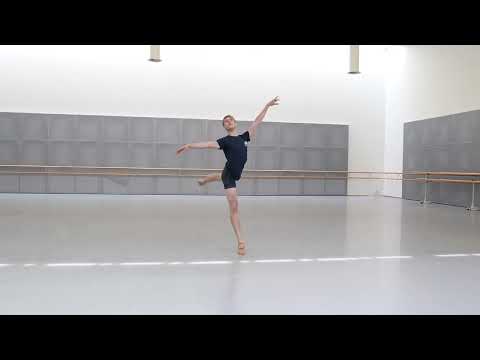 Rasmus Ahlgren. Variation from Ocean and Pearls ballet. 2.7.2022 FISBS repertoire presentation