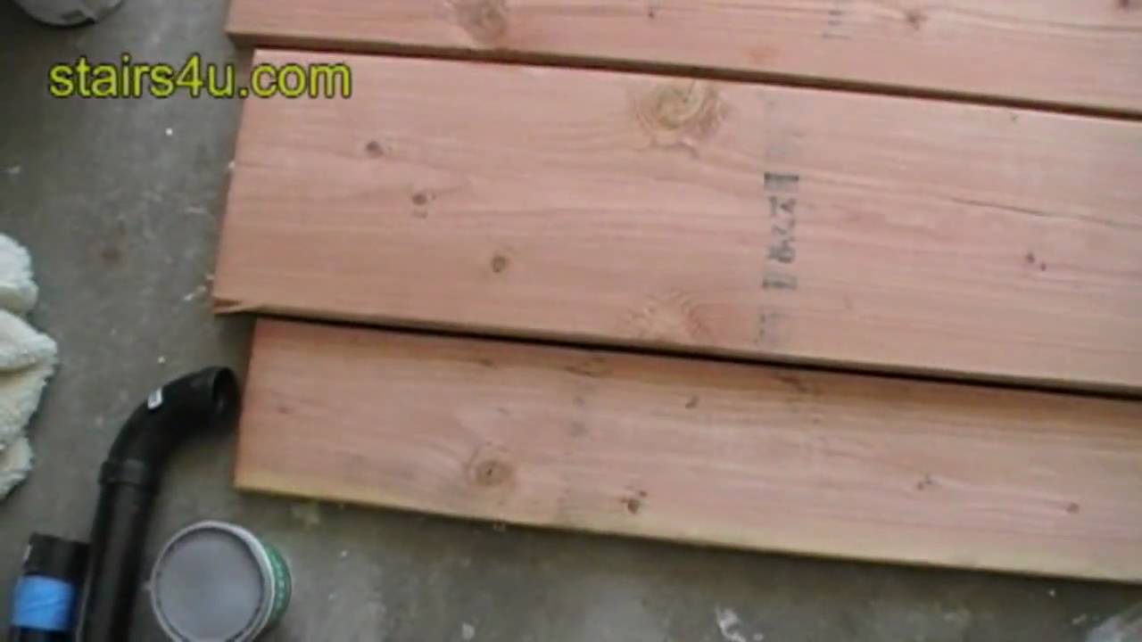 Lumber For Stair Building Samples