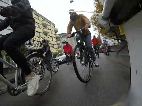 Kidical Mass Basel  2022/09 (Zeitraffer 9x)