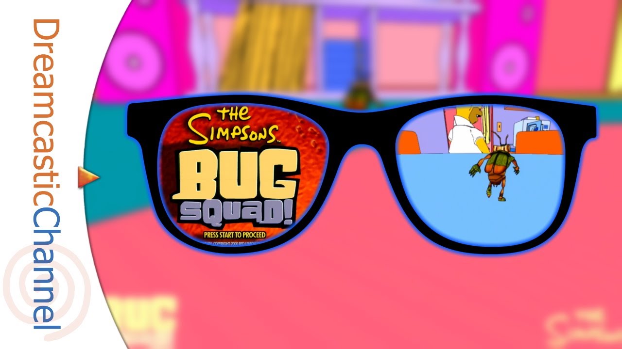 First Look: The Simpsons: Bug Squad (Dreamcast) | Unreleased Tech Demo - YouTube