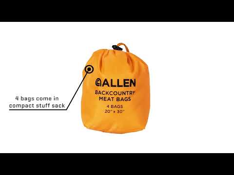 Backcountry Hunting Meat Carrying Bags | Haul Game Animal Quarters | Protect Harvested Meat