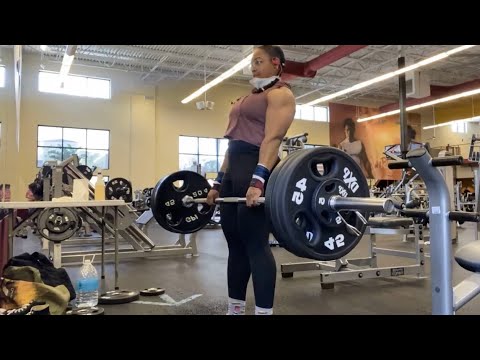 STRONG WOMAN|325x8 DEADLIFT