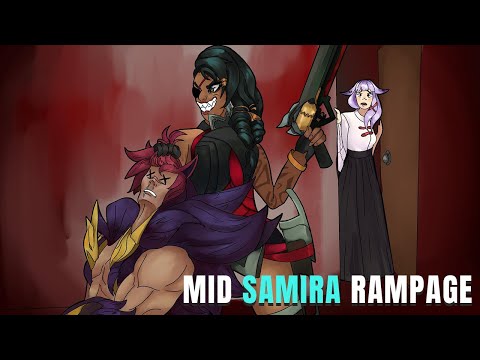 WEAPONS HOT WITH SAMIRA MID LANE IN CHALLENGER