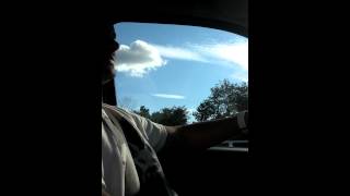 Riding around gettin' it.