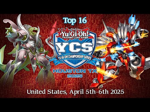YCS HOUSTON │ Mermail Atlantean VS Ryzeal │ Top 16 Yu-Gi-Oh! April 2025