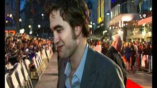 Robert Pattinson talking about being from Barnes and staring in Remember Me video