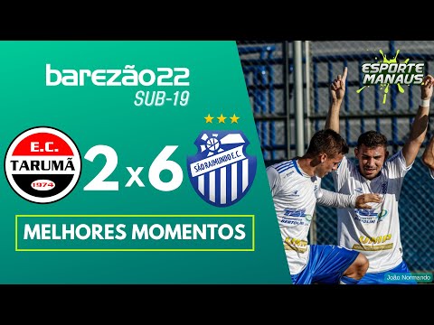 TARUMÃ 2 x 6 SÃO RAIMUNDO | MELHORES MOMENTOS | 4ª RODADA DO AMAZONENSE SUB-19 2022
