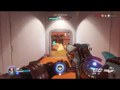 Overwatch / HOLDING THE LINE! - Zarya Gameplay