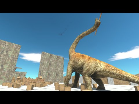 GIANT BALLISTA Bait Trap Animal Revolt Battle Simulator