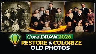 CorelDraw 2026 - Restore & Colorize Old Photos