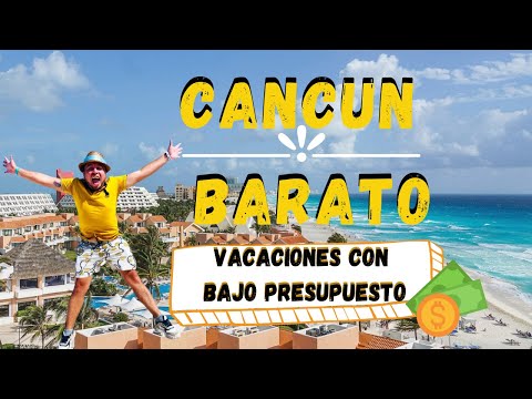 CANCUN MEXICO BARATO‼️ Costos‼️vacaciones con poco presupuesto ¿COMO LLEGAR?  ¿QUE HACER? 😱✈✅