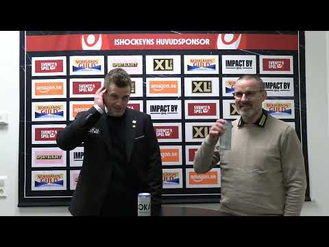 PRESSKONFERENS: Skellefteå AIK - Timrå IK omgång 40 SHL