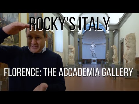ROCKY'S ITALY: The Accademia Gallery in Florence