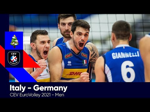 Italy vs Germany I CEV EuroVolley 2021 Men I Holidays Special