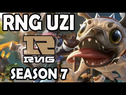 RNG Uzi KogMaw vs Draven ADC Rank #17 Challenger Korea