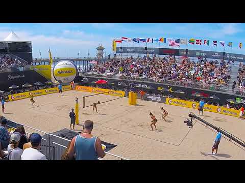 E3 2018 FIVB AVP Huntington Beach - Women's Bronze Medal Matchup