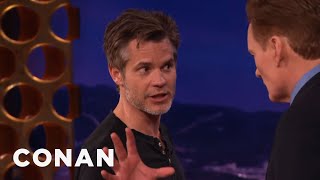 Timothy Olyphant's Masterclass On Stage Vs. Screen Acting  - CONAN on TBS