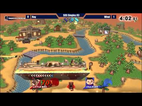 SOS 2 Wii U Singles - [Winners] Wind vs Ray