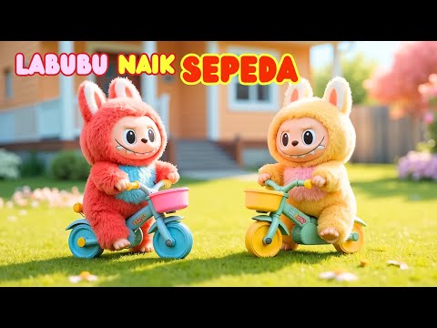 LAGU LABUBU NAIK SEPEDA  #labubu #laguanakindonesia #laguedukasi