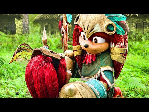 SONIC 2 "Baby Knuckles's Warrior Tribe" Scene 4K ᴴᴰ