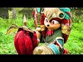SONIC 2 Baby Knuckles S Warrior Tribe Scene 4K ᴴᴰ
