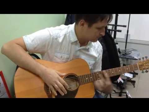 Тест гитары Doff в Музшоп.рф (Домодедово.)