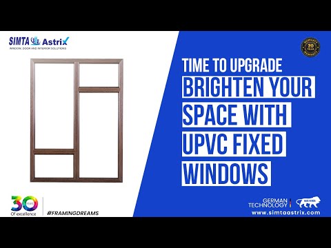 Outdoor Upvc Fixed Window