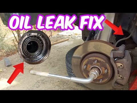Jeep Grand cherokee 2005-2010 CV axle-differential seal replacement | Driver side