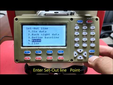 Define Baseline of KTS-442R6LC, Kolida total station, professional survey instrument manufactuer