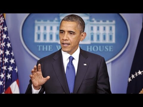 歐巴馬回應波士頓馬拉松賽爆炸案 - Obama Speaks on the Boston Bombings