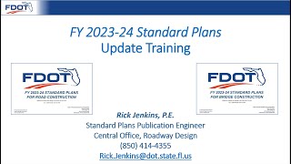 FY 2023-24 Standard Plans Update