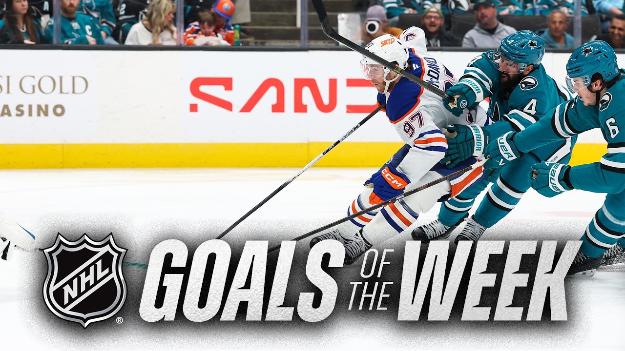 McDavid Does It AGAIN 🤯 Hutson’s All-World Play & Week 24 Best Goals