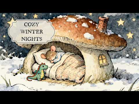 Warm Little Nights ❄️ | Cozy Winter Storybook Music from The Quiet Village