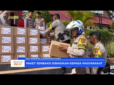 POLRES NUNUKAN GELAR BAKTI SOSIAL SAMBUT HARI BHAYANGKARA KE-79