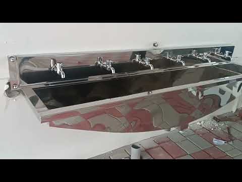 Velan ss 304 stainless steel hand wash sink, sink type: mult...