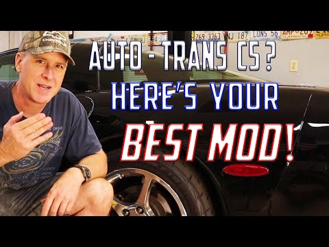 C5 Corvette with 4spd Auto: Best Performance Mod - 3.42 GEAR SWAP!