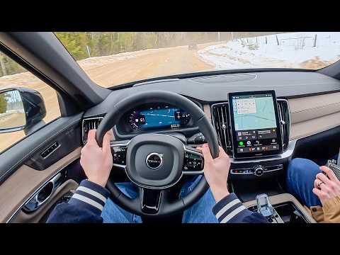 2026 Volvo XC90 T8 - Morning Commute Through The Canadian Wilderness